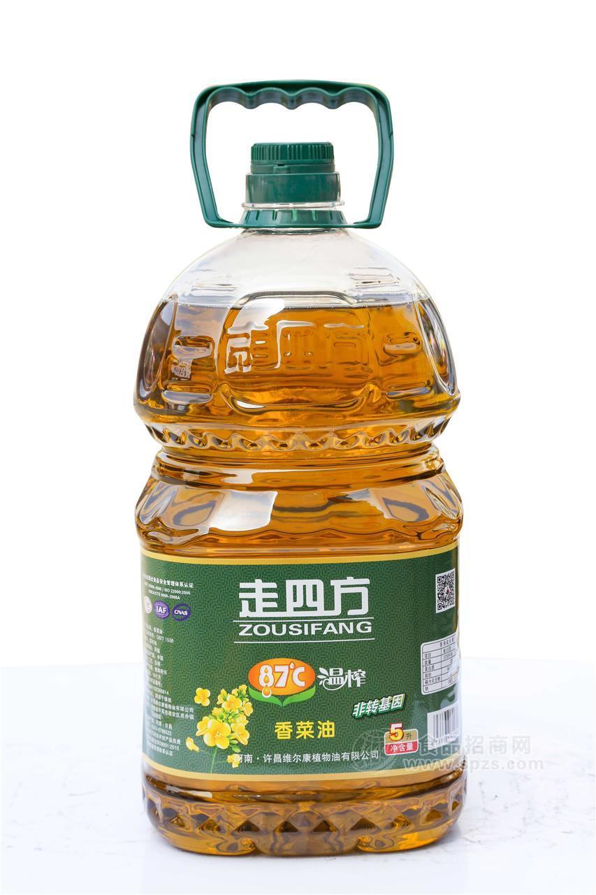 走四方5升香菜油