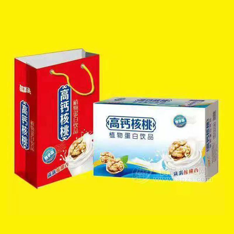 同德同惠高钙核桃植物蛋白饮品礼袋装