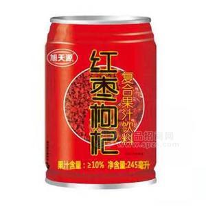 旭天源紅棗枸杞復合果汁飲料245ml