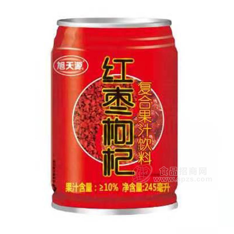 旭天源红枣枸杞复合果汁饮料245ml