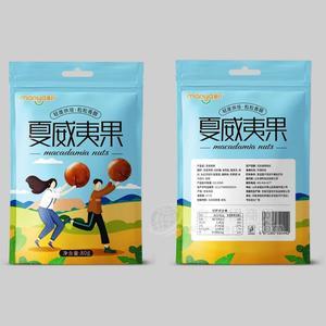 曼吖夏威夷果休閑食品堅(jiān)果招商80g