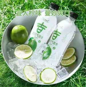 吉吉咔青柠味苏打气泡水460ml汽水