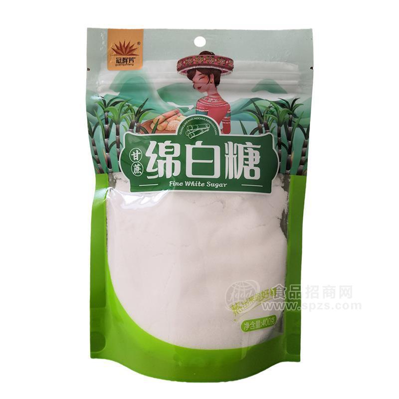 冠群芳绵白糖400g 