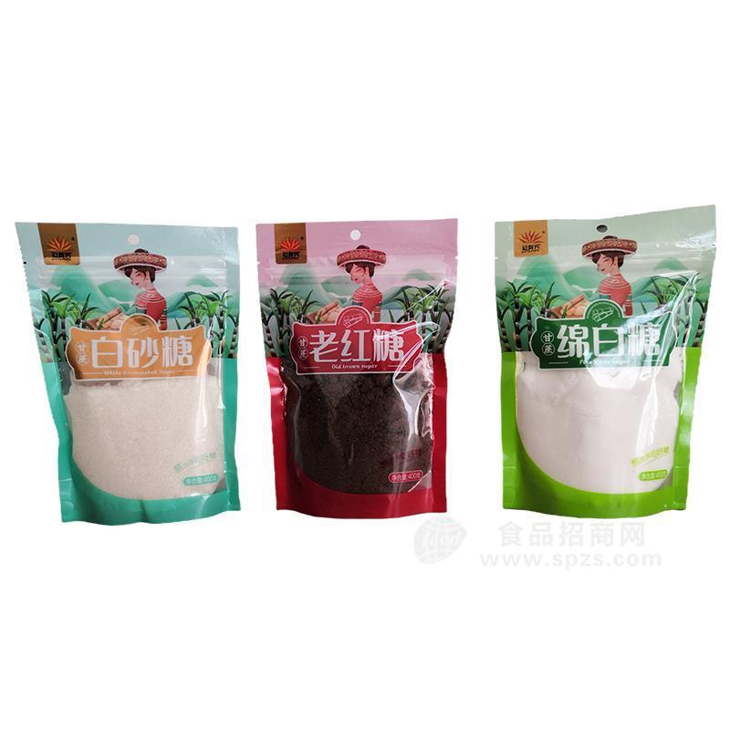 冠群芳白砂糖老红糖绵白糖招商 