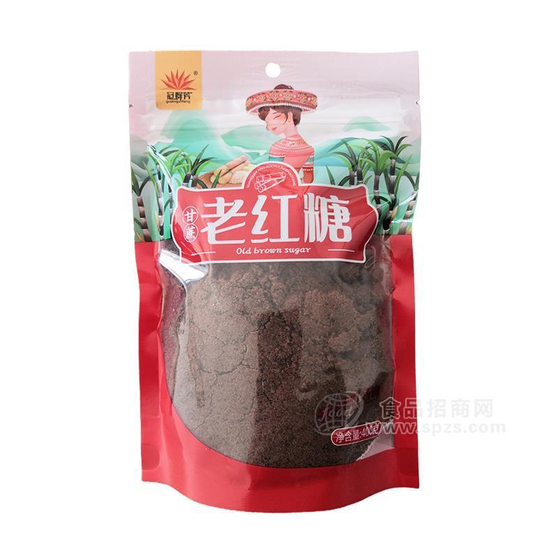 冠群芳老红糖400g 