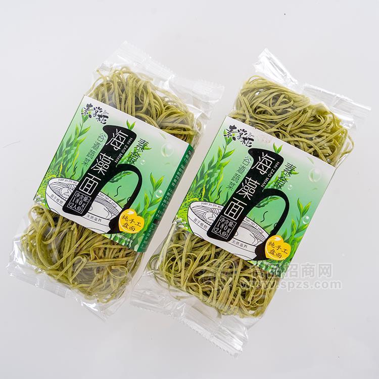 素掌柜素食海藻面蔬菜面180g掛面招商