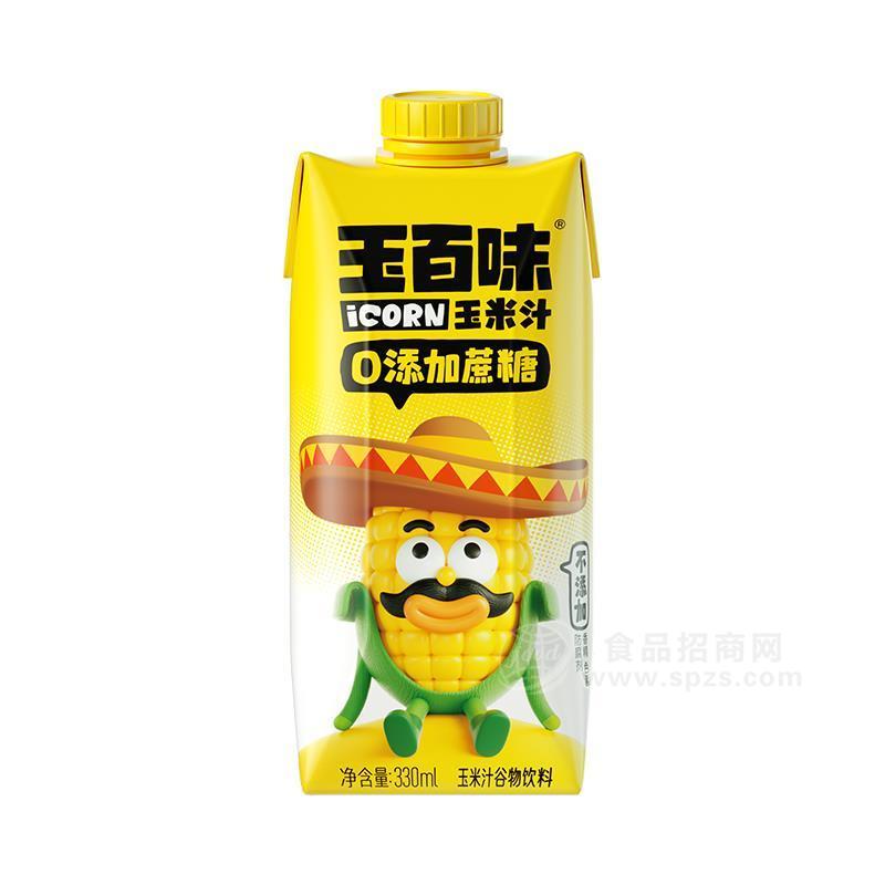 玉百味玉米汁谷物飲料330ml