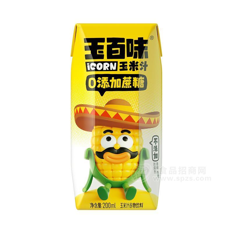 玉百味玉米汁谷物飲料200ml