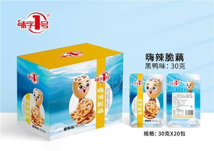 味字1號(hào)黑鴨蓮藕30g休閑小零食口袋零食