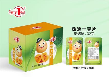 味字1号烧烤土豆片32g休闲零食口袋零食