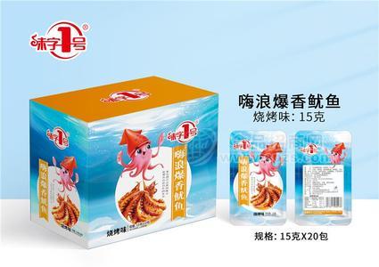 味字1號(hào)燒烤魷魚(yú)15g休閑小零食口袋零食