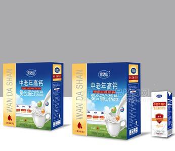 完達山中老年高鈣復(fù)合蛋白飲品核桃奶雙提春節(jié)中秋節(jié)禮盒