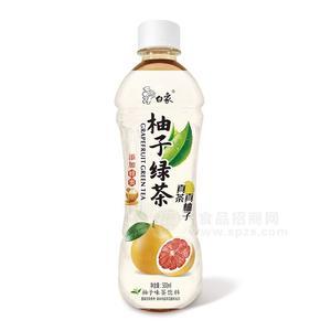 白象柚子绿茶柚子味茶饮料瓶装招商500ml