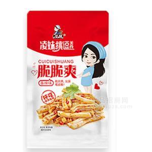 凌妹挑逗美食香辣味脆脆爽休閑食品 招商