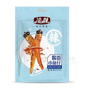 凌妹醬香味醬香小魚(yú)仔休閑食品招商80g