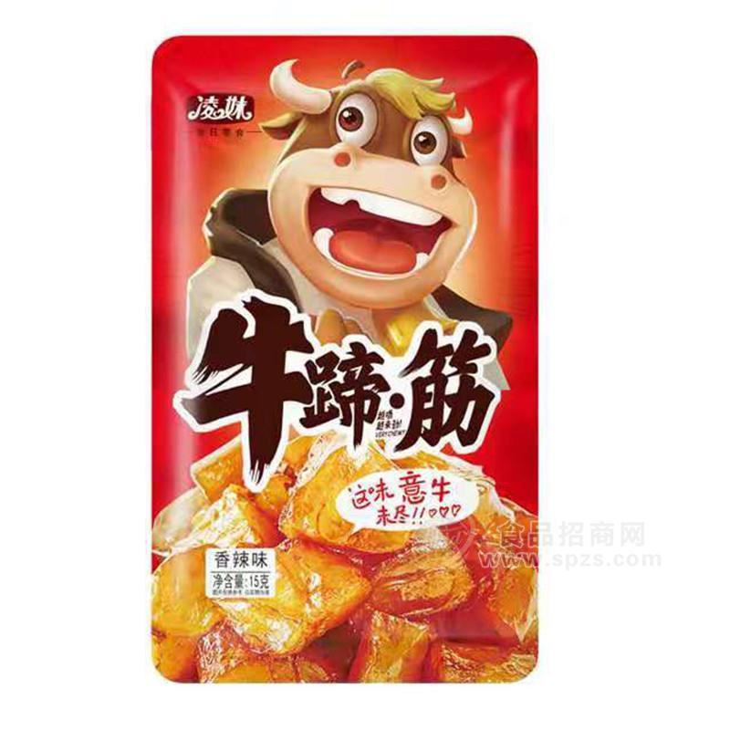 凌妹香辣味牛蹄筋休閑食品15g