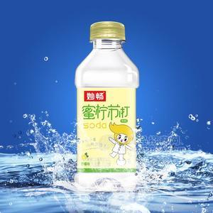 妙畅柠檬味苏打水饮料350ml