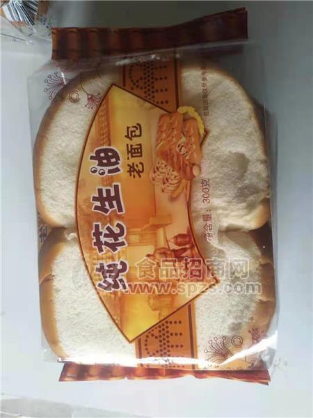 鲁和园 纯花生油老面包面包