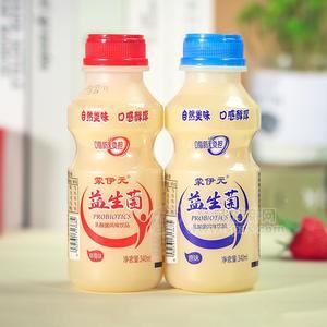 蒙伊元草莓味原味益生菌風(fēng)味飲品乳飲料340ml