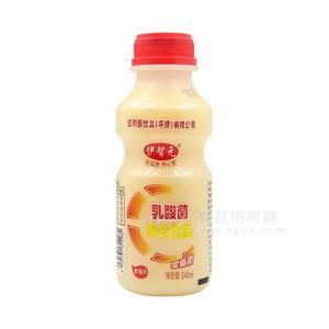 伊智元草莓味乳酸菌风味饮品乳饮料340ml