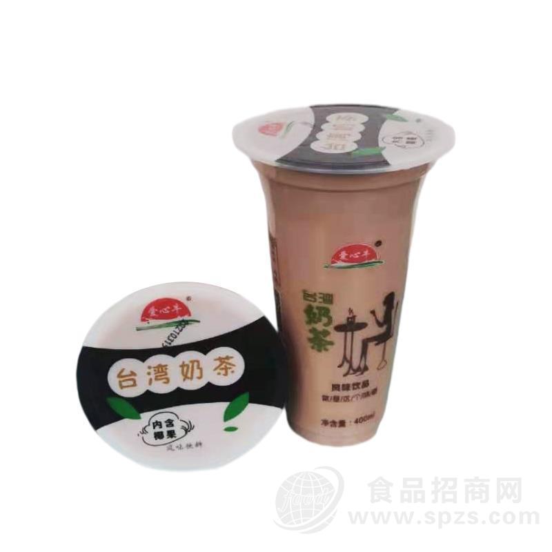 爱心牛台湾奶茶风味饮料招商400ml