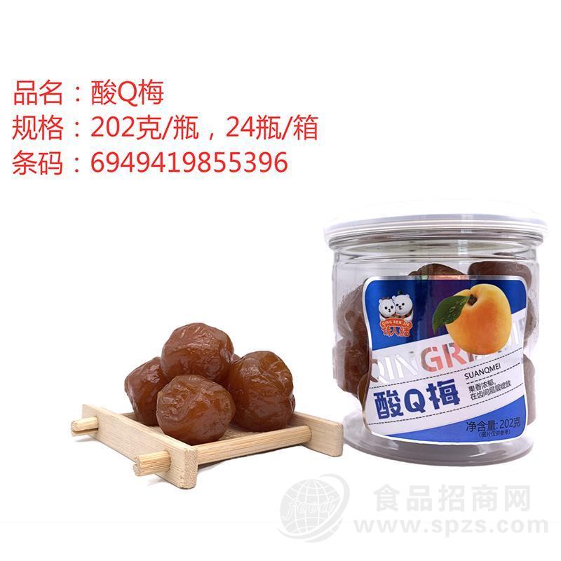 酸Q梅休闲食品蜜饯果脯招商202g