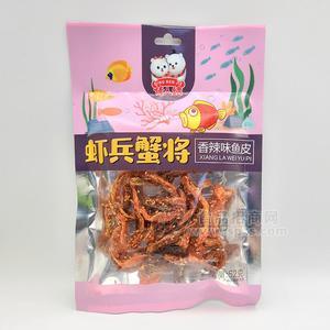 情人結(jié)蝦兵蟹將香辣味魚皮休閑食品招商52g