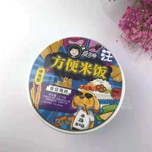 爽圆圆香菇鸡肉方便米饭冲泡型方便食品招商276g