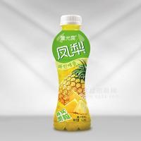 莺光露凤梨果汁饮料真实大果粒果汁招商1.28L