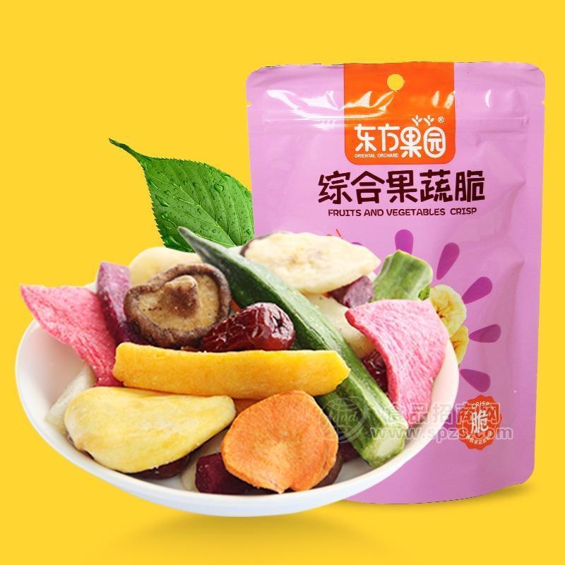 ·东方果园 综合果蔬脆 68g*30袋/箱 非膨化 招商 团购 果蔬脆招商 