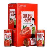 乐天 美女石榴汁180ml*6盒   整箱90罐 【批发】韩国原装进口LOTTE乐天美女石榴汁饮料招商