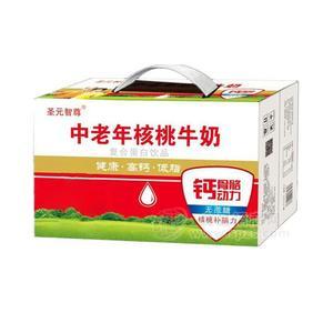 圣元智尊中老年核桃牛奶復(fù)合蛋白飲品招商