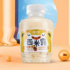 維維木瓜西米露內(nèi)含果肉果粒乳酸菌飲品乳飲料招商320g