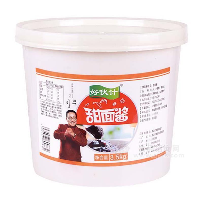 好伙计甜面酱调味品酱类招商3.5kg