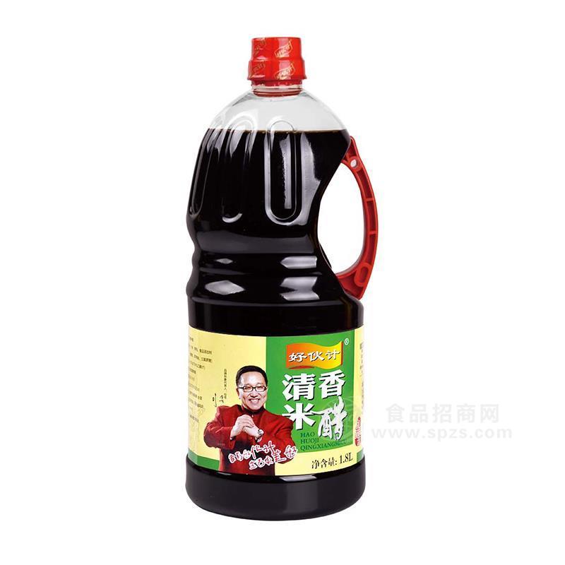 好伙计清香米醋调味品香醋1.8L 