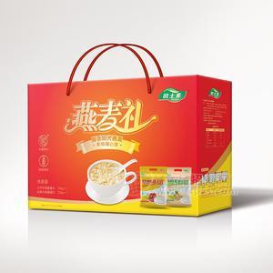 歐士多燕麥禮禮盒紅棗牛奶燕麥片、核桃牛奶燕麥片招商720g