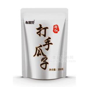 布果兜網(wǎng)紅瓜子休閑食品招商350g