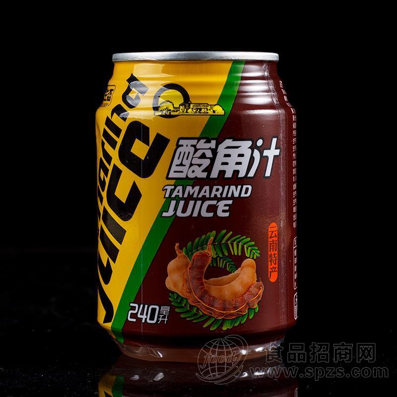 原生态酸角汁果汁饮料厂家招商云南特产240ml