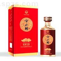 古水坊柔和年份16浓香型白酒招商红色包装500ml