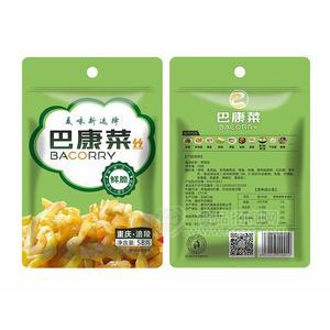 巴康菜丝鲜脆萝卜丝涪陵榨菜厂家招商58g