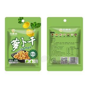 巴康菜脆爽萝卜干涪陵榨菜厂家招商58g