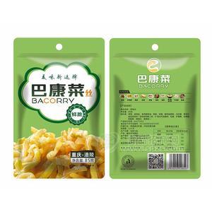 巴康菜丝鲜脆萝卜丝涪陵榨菜厂家招商85g