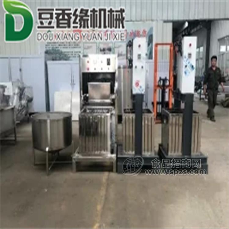 曲靖自动泼脑压制豆干机 兰花豆腐干机