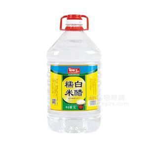 頓頓美糯米白醋調味品5L