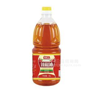 顿顿美辣椒油调味油1.8L