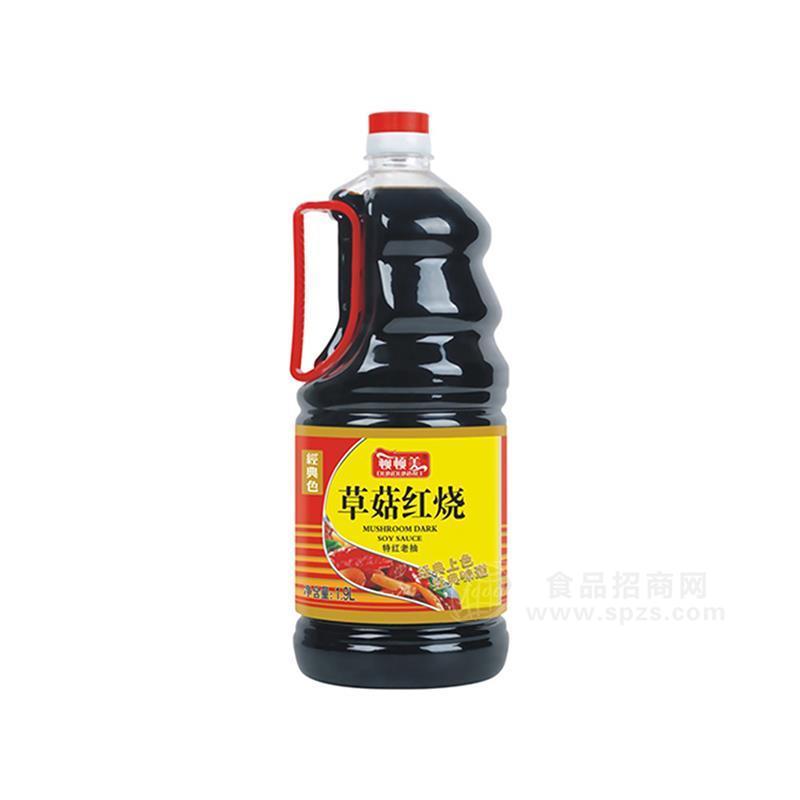 頓頓美草菇紅燒老抽調(diào)味品1.9L