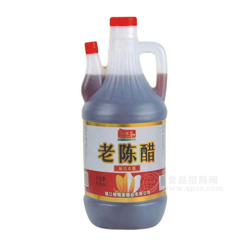 頓頓美釀造老陳醋調味品800ml