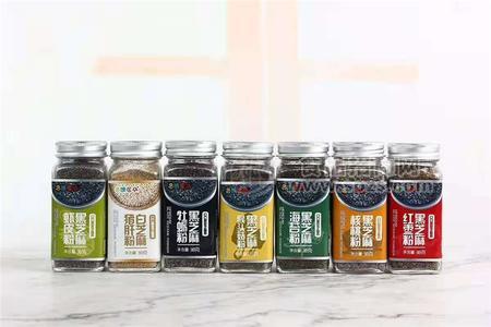 多味芝麻粉、纯芝麻