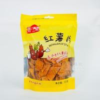 薯我樂(lè)紅薯片休閑食品紅薯制品薯片招商批發(fā)小零食100g