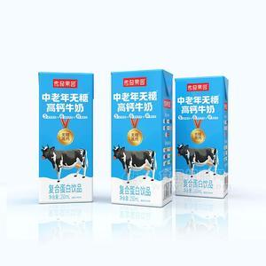 傳奇果園中老年無糖高鈣牛奶復(fù)合蛋白飲品250ml